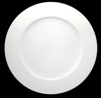 CREME MONET RIM PLATE 10Inch 25.4 CM