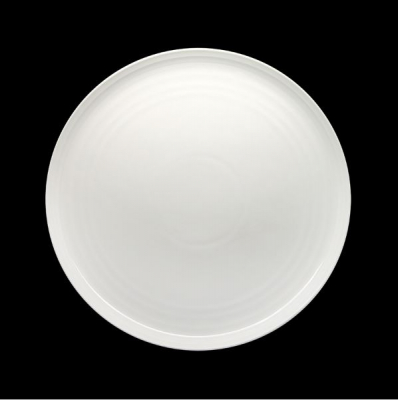 ARTISAN CREME COUPE PLATE 27CM WHITE