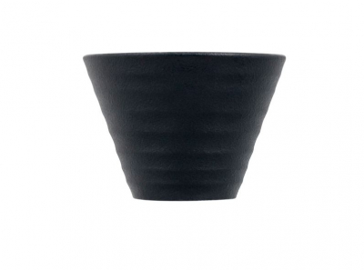 ARTISAN ONYX 11CM CONICAL BOWL BLACK