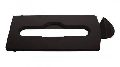 RUBBERMAID SLIM JIM STATION TOPPER BROWN PAPER RECYCLING