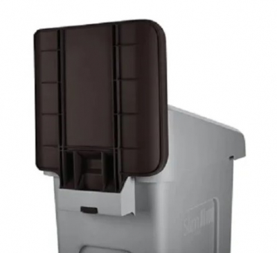 RUBBERMAID SLIM JIM STATION LID BRN RECYCLING