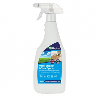 BIO HYGIENE ODOUR STOPPER & STAIN SPOTTER 6X750ML