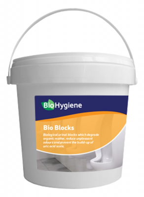 BIOHYGIENE BIO URINAL BLOCKS 1.1KG TUB