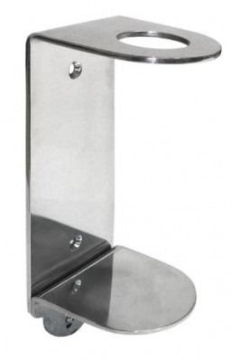 SINGLE BOTTLE S/S WALL BRACKET FOR 500ML ROUND BOTTLE