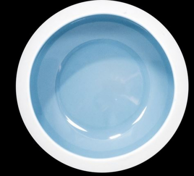 CREME JOUET ORGANIC BOWL 12CM ASH BLUE