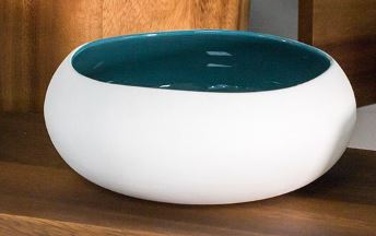 CREME JOUET ORGANIC BOWL 12CM SEA GREEN