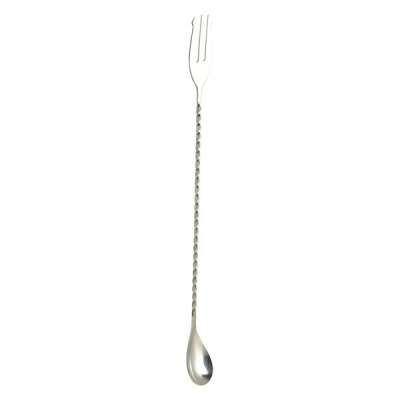 FORK END BAR MIXING SPOON 30CM BS-F30
