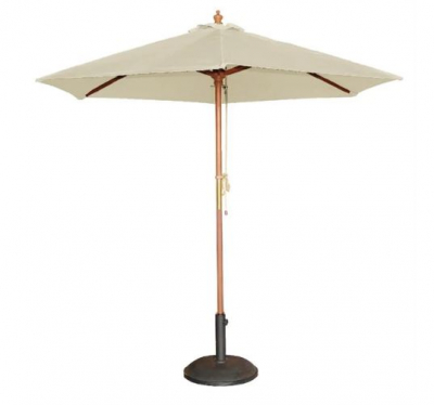 BOLERO ROUND PARASOL 3M DIA CREAM CB516