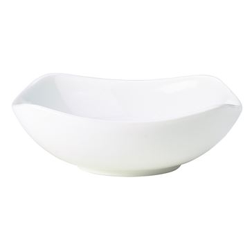 GENWARE PORCELAIN ROUNDED SQUARE BOWL 17CM/ 6.5Inch
