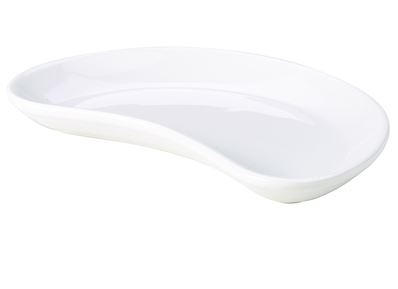 GENWARE PORCELAIN CRESCENT SALAD DISH 20CM/ 7.75Inch
