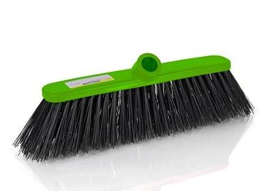 12Inch GREEN STIFF BROOM HEAD