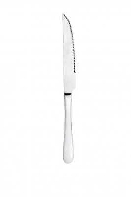 OLYMPIA BUCKINGHAM STEAK KNIFE SERRATED BLADE  18/0  X12