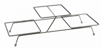 BUFFET STAND SMALL (3 BOWLS) 55.5X19X15.5CM/21.75X7.5X6Inch