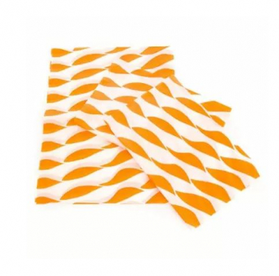 BURGER WRAP ORANGE 10X12Inch SHEETS X1000