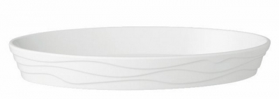 CASCADE OVAL DISH 27X17X4CM(0.80LTR)