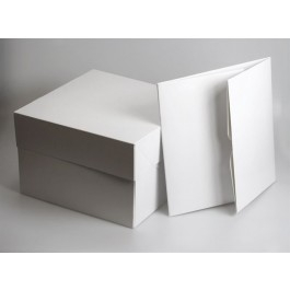 FOLDING CAKE BOX 7 X 7 X 3Inch