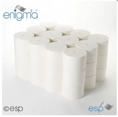 COMPACT CORELESS TOILET ROLL 2PLY