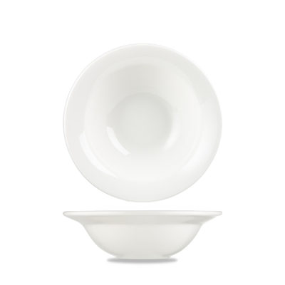 CHURCHILL ALCHEMY FINE CHINA WHITE BOWL 7.7OZ