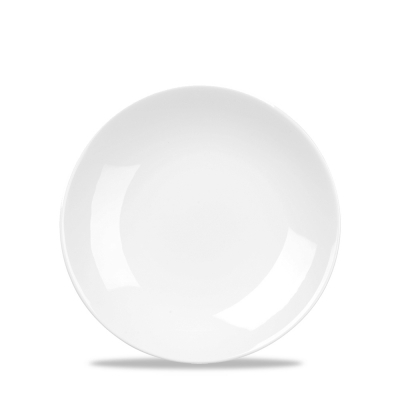 CHURCHILL ALCHEMY FINE CHINA WHITE BALANCE COUPE PLATE 6.5Inch
