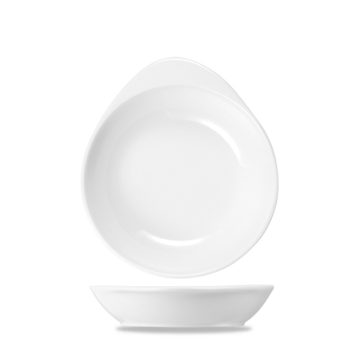 CHURCHILL ALCHEMY FINE CHINA WHITE COOK&SERVE NO.8 ROUND DISH 10OZ