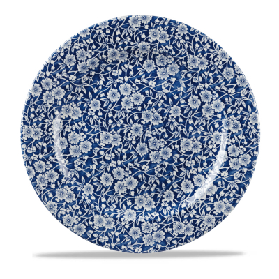 CHURCHILL SUPER VITRIFIED VINTAGE PRINTS PRAGUE VICTORIAN CALICO PLATE 12Inch