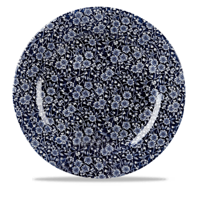 CHURCHILL SUPER VITRIFIED VINTAGE PRINTS WILLOW VICTORIA CALICO PLATE 12Inch