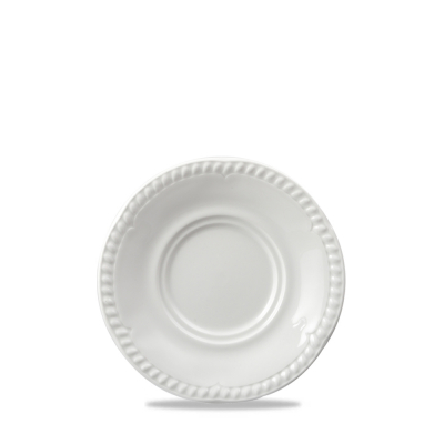 CHURCHILL SUPER VITRIFIED BUCKINGHAM WHITE CONSOMME STAND 6Inch