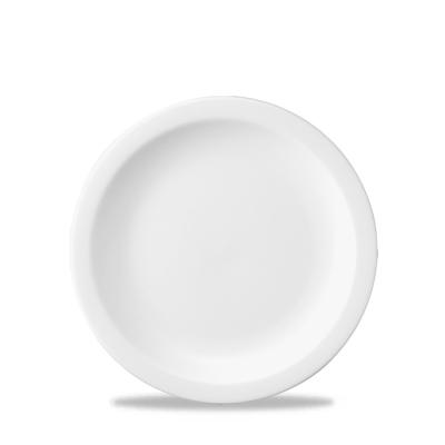 CHURCHILL SUPER VITRIFIED WHITE NOVA PLATE 7Inch