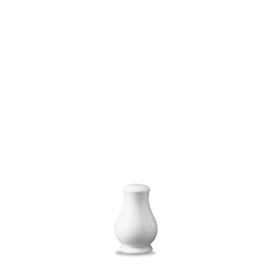 CHURCHILL SUPER VITRIFIED WHITE SANDRINGHAM PEPPER POT 3.3Inch