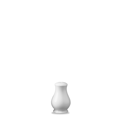 CHURCHILL SUPER VITRIFIED WHITE SANDRINGHAM SALT POT 3.3Inch