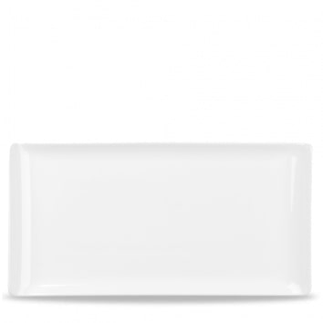 CHURCHILL ALCHEMY BUFFET TRAY MELAMINE WHITE 53X32.5CM