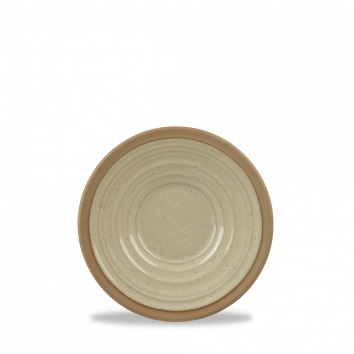 CHURCHILL ART DE CUISINE IGNEOUS NATURAL COFFEE SAUCER 6.5Inch