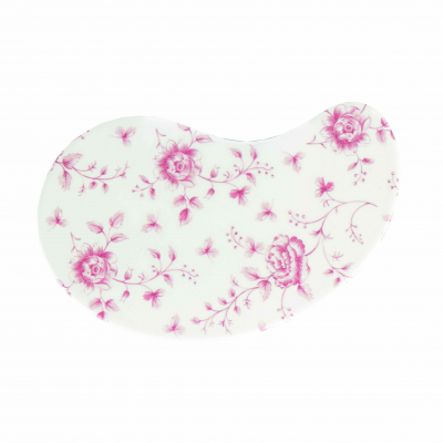CHURCHILL ALCHEMY FINE CHINA CRANBERRY ROSE CHINTZ TILE 10.4X6.7Inch