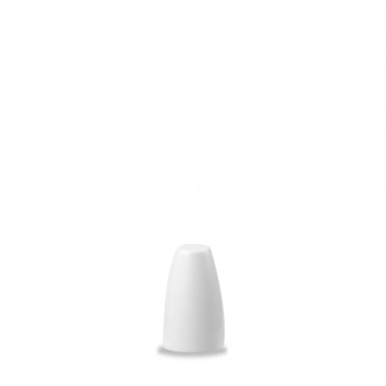 CHURCHILL SUPER VITRIFIED WHITE PROFILE PEPPER POT 2.8Inch