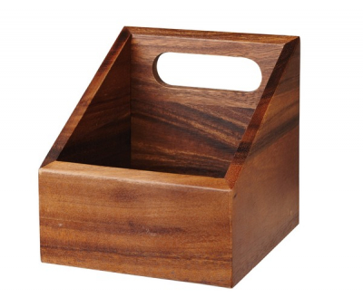 CHURCHILL ART DE CUISINE ACACIA WOOD CARRIER 5.9X5.9Inch