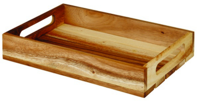 CHURCHILL ART DE CUISINE NATURAL ACACIA MEDIUM CRATE 11.8X7.9Inch