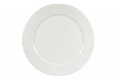 CHURCHILL SUPER VITRIFIED ISLA WHITE PLATE 12Inch
