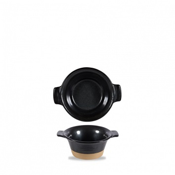 CHURCHILL ART DE CUISINE IGNEOUS BLACK PIE DISH 14OZ