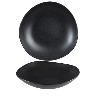 ALCHEMY TRACE GRANITE BLACK TRACE BOWL 38CM 15Inch ZPLOGBL1
