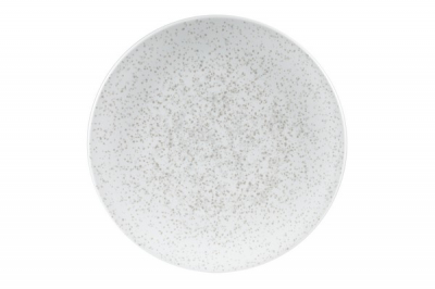 CHURCHILL ART DE CUISINE MENU SHADES CALDERA CHALK WHITE COUPE PLATE 10.6Inch
