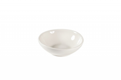 CHURCHILL WHITE SHALLOW BOWL BIT ON THE SIDE 11.6CM WHBSB61