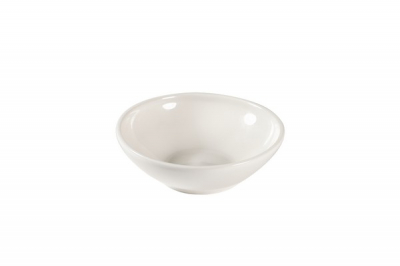 CHURCHILL WHITE SHALLOW BOWL BIT ON THE SIDE 13CM WHBSB91