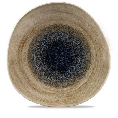CHURCHILL SUPER VITRIFIED STONECAST AQUEOUS BAYOU COUPE PLATE 11.3Inch