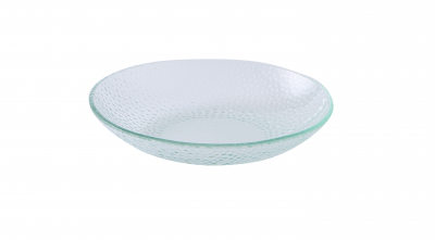 CHURCHILL ISLA GLASS CLEAR ROUND BOWL 24.5CM