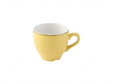CHURCHILL STONECAST MUSTARD ESPRESSO CUP 3.5OZ