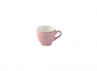 CHURCHILL STONECAST PETAL PINK ESPRESSO CUP 3.5OZ
