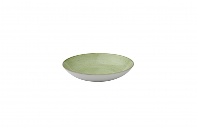 CHURCHILL STONECAST SAGE GREEN EVOLVE COUPE BOWL 9.75Inch