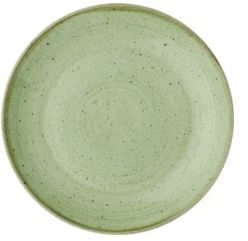 CHURCHILL STONECAST SAGE GREEN EVOLVE COUPE PLATE 6.5Inch