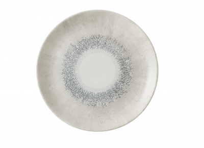 CHURCHILL STUDIO PRINTS FUSION GREY EVOLVE COUPE PLATE 11.25Inch
