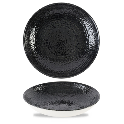 HOMESPUN CHROMA CARBON COUPE BOWL 40OZ